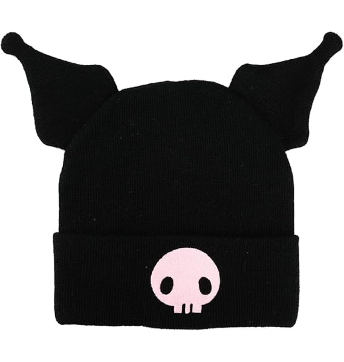 Black Beanie Front