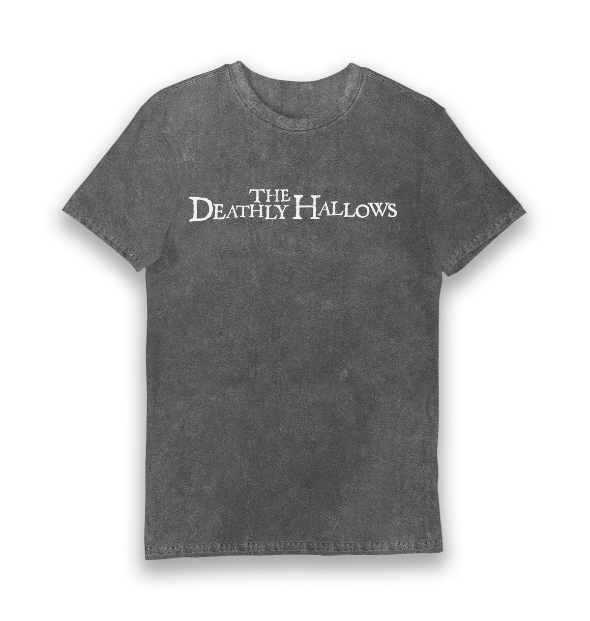 Vintage Grey Printed T-shirt Front