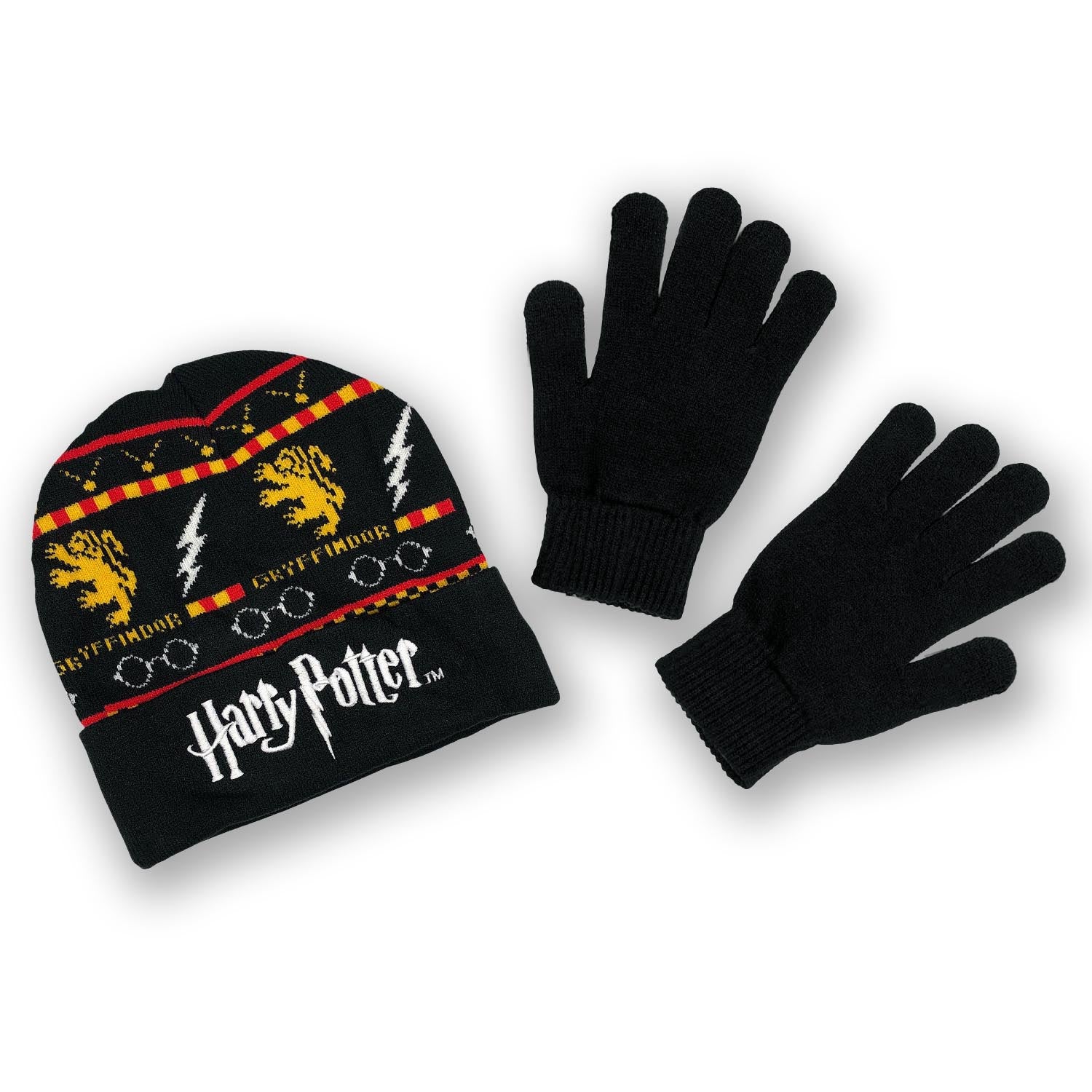 Gryffindor Harry Potter Hat Scarf And Gloves Harry Potter Gryffindor