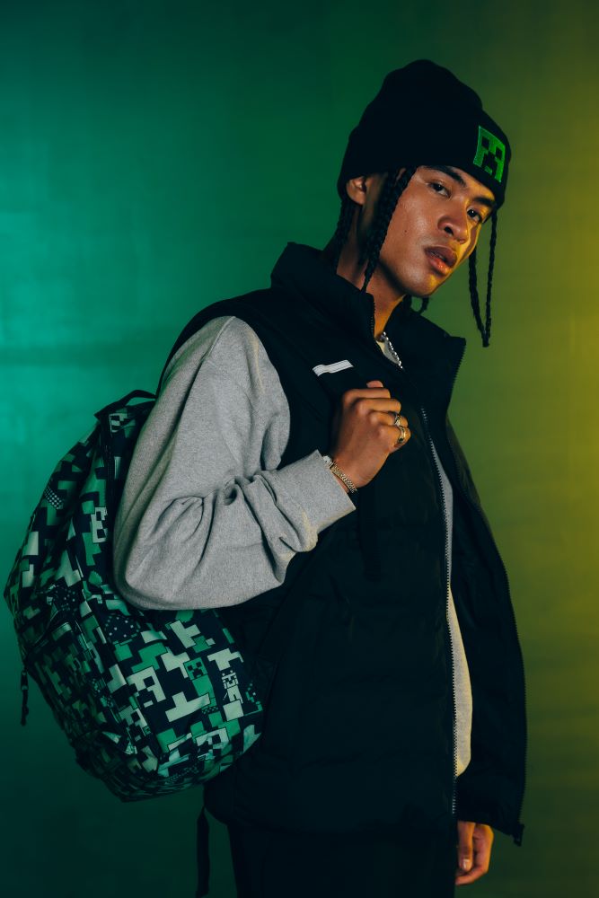 Minecraft Creeper Kids Back To School Backpack