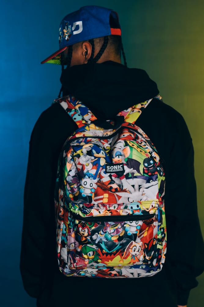 Sonic Kanji Pre-Curved Bill Snapback Cap