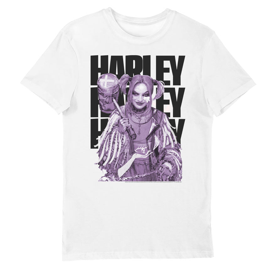 Harley Quinn Birds of Prey "Harley Harley Harley" Adults T-Shirt