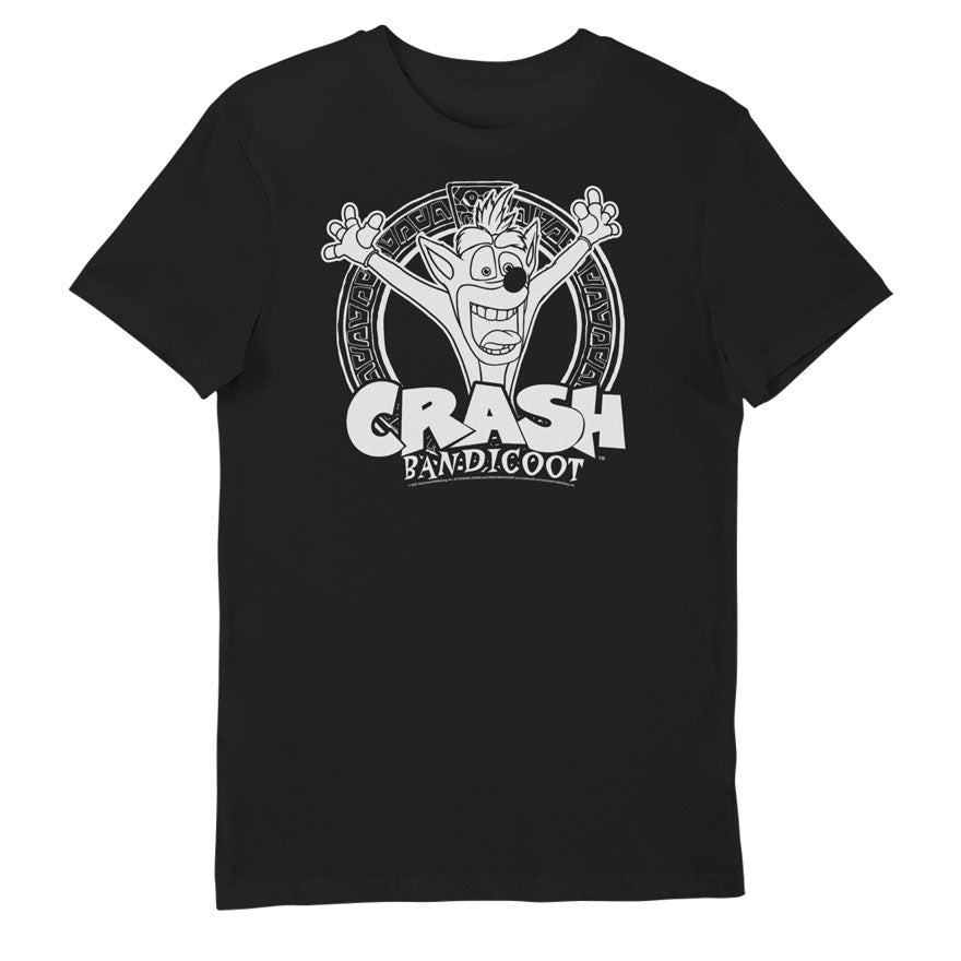 Crash Bandicoot Scream Adults T-Shirt