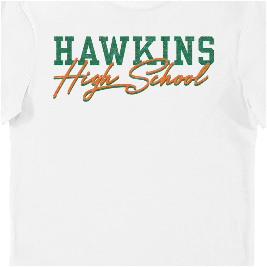 Stranger Things Hawkins High School Tiger Music Adults T-Shirt