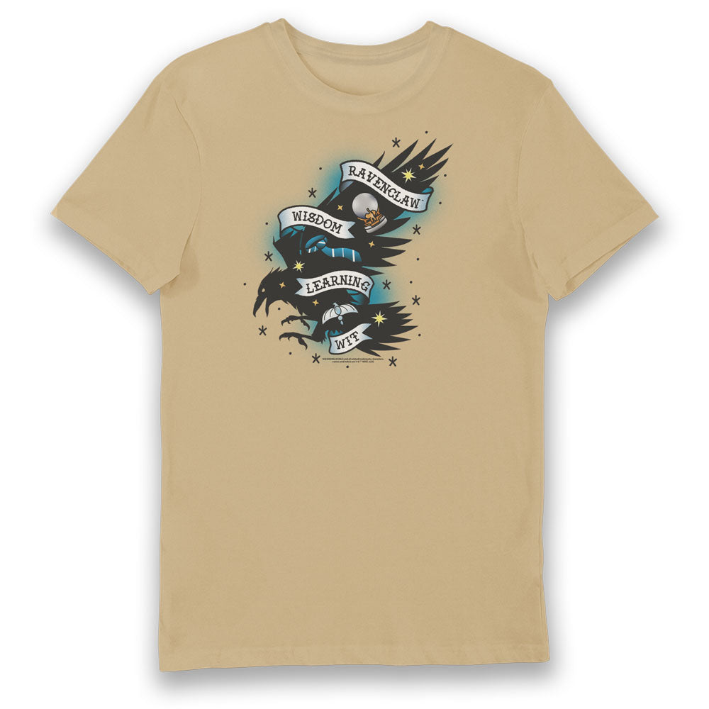 Harry Potter Tattoo Ravenclaw House Adults T-Shirt