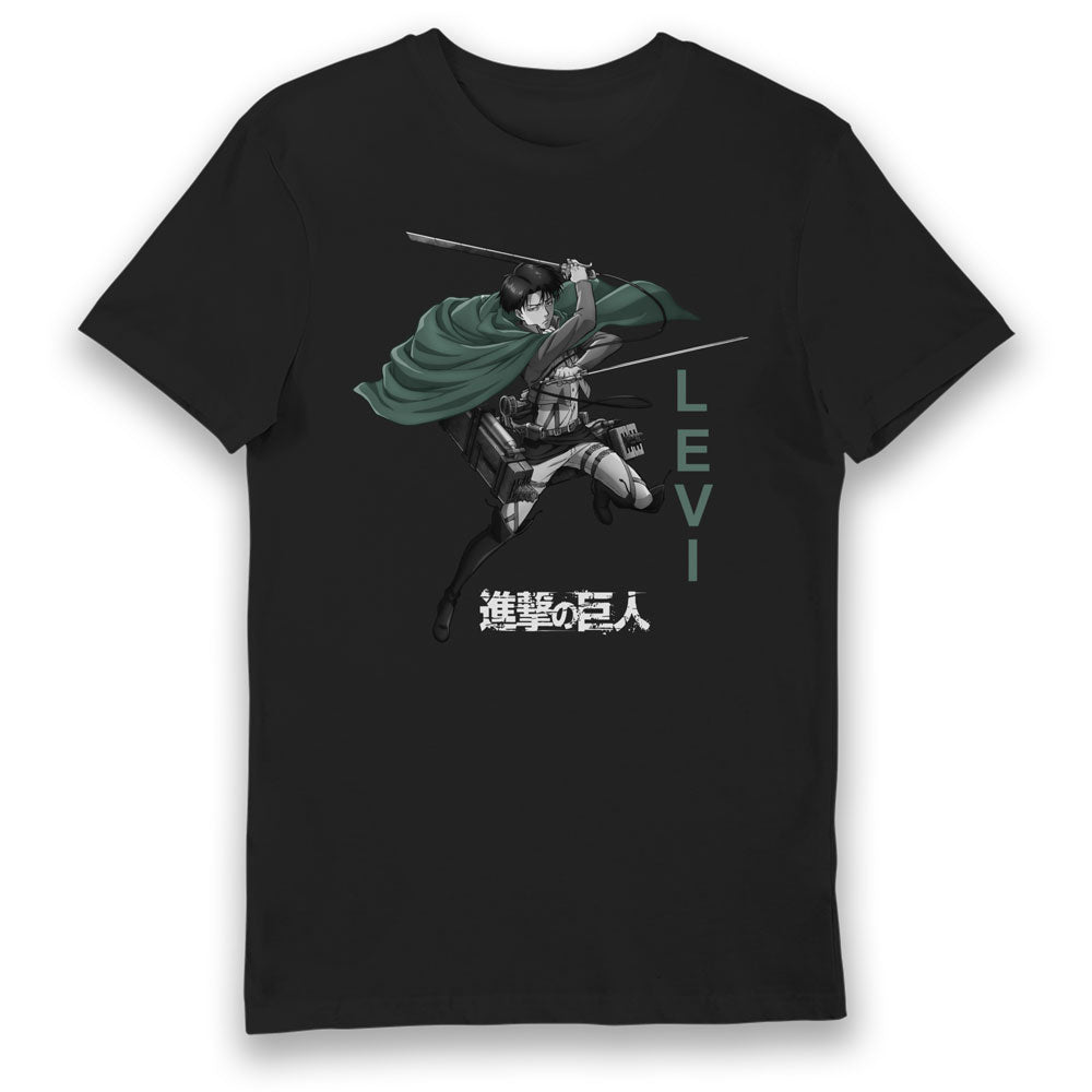 Attack On Titan Levi Fighting T-Shirt Bulk Buy