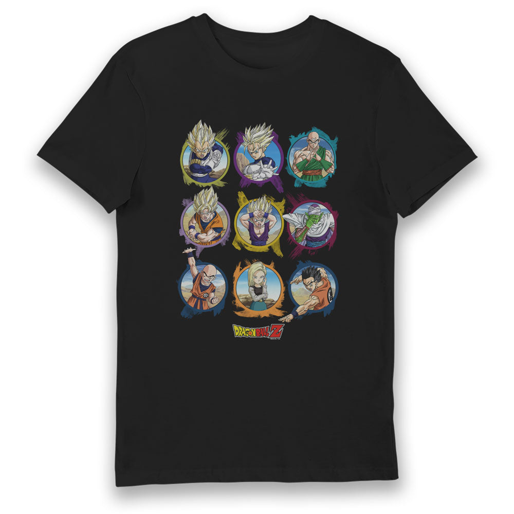 Buy Wholesale Dragon Ball Z Circle Characters Adults TShirt