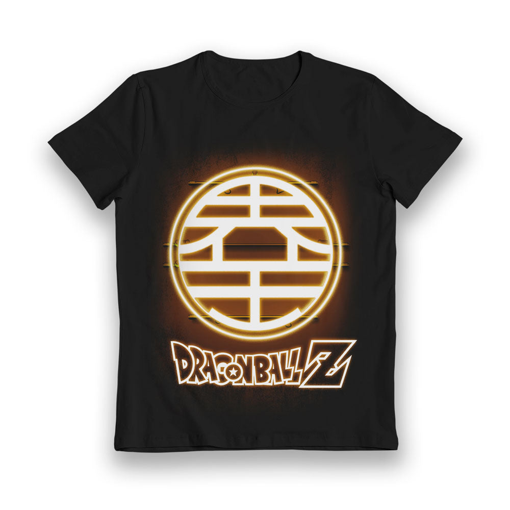 Dragon Ball Z King Kai Symbol Glow in the Dark Kids T-Shirt Bulk Buy