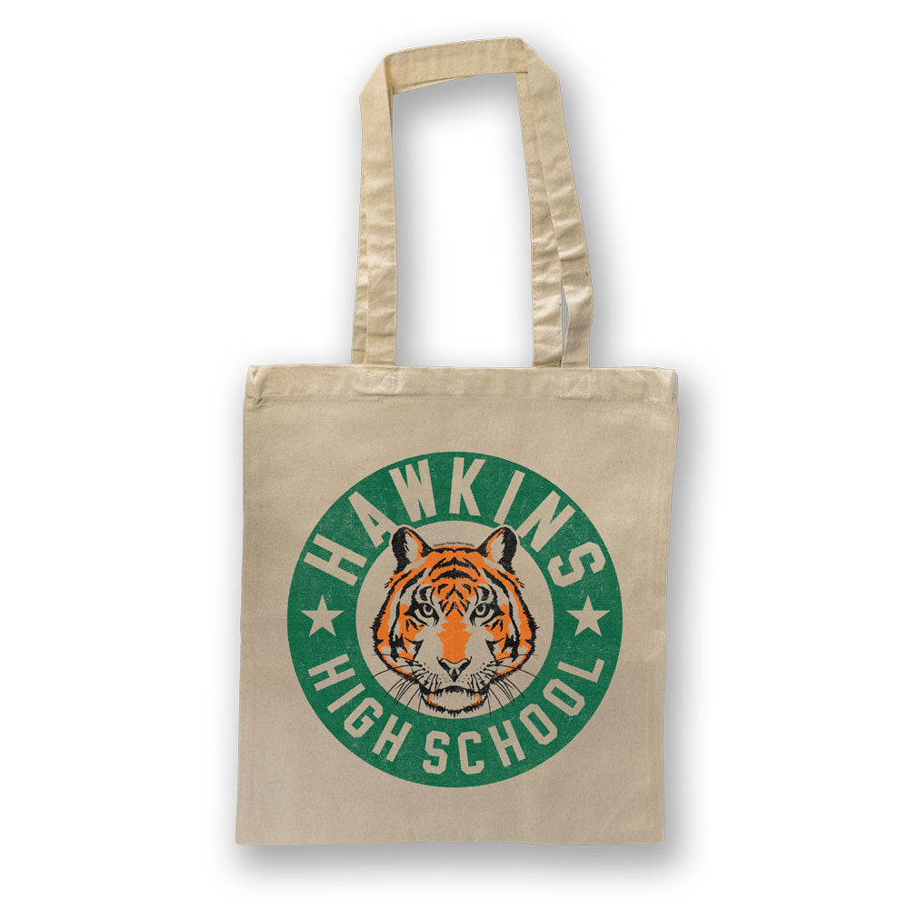 Stranger Things Hawkins High School Tote Bag