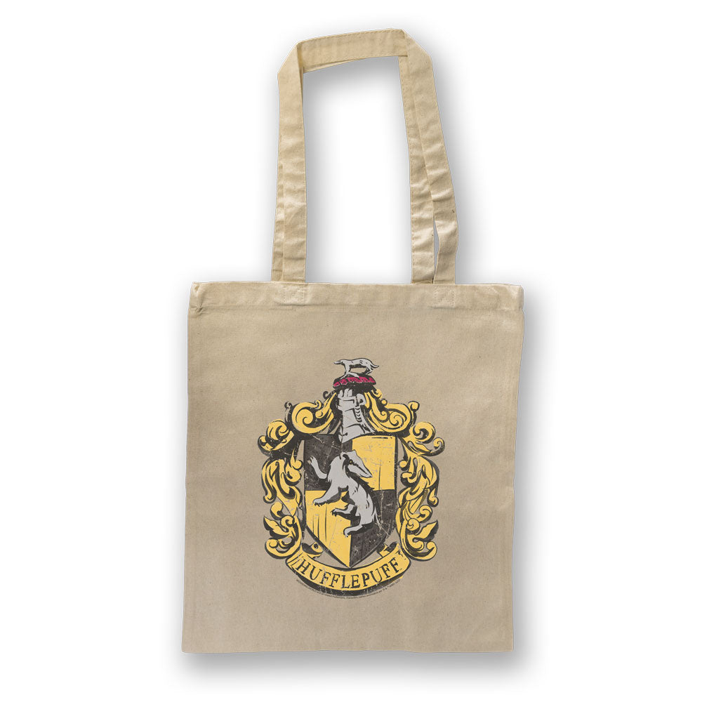 Harry Potter Hogwarts Hufflepuff Crest Tote Bag