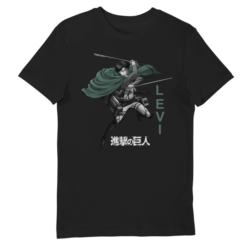 Attack On Titan Levi Fighting T-Shirt Bulk Buy