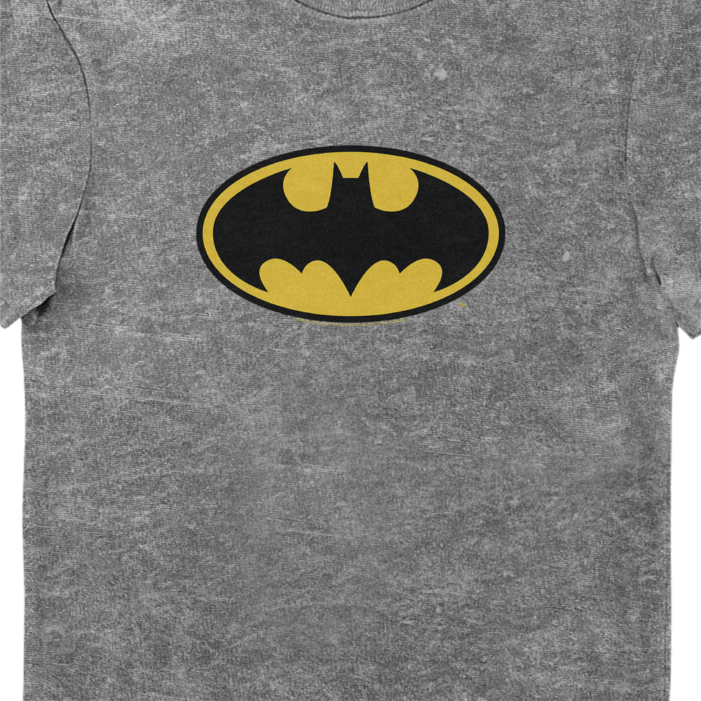 DC Comics Batman Classic Logo Eco Wash Adults T-Shirt