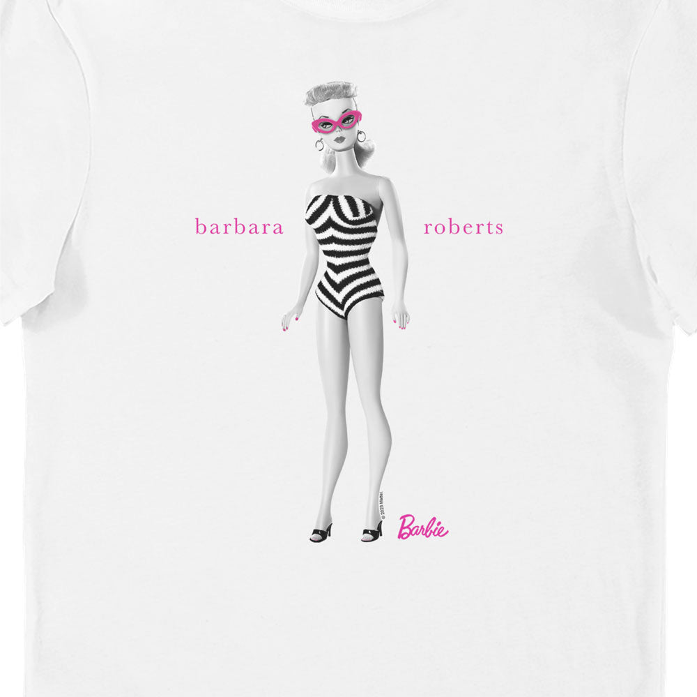 Barbie Barbara Roberts Iconic Zebra Swimsuit Adults T-Shirt