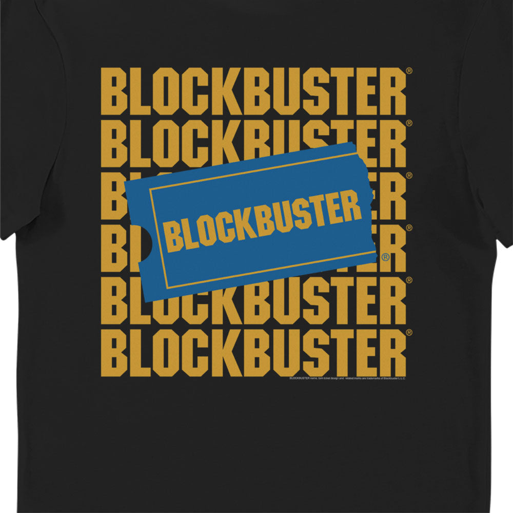 Blockbuster Video Ticket Adults T-Shirt