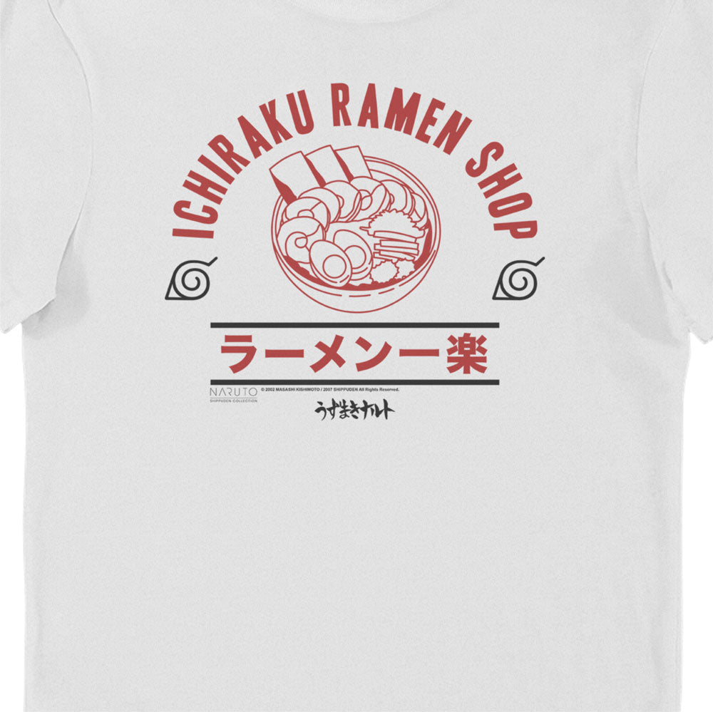 Naruto Ichiraku Ramen Shop Adults T-Shirt
