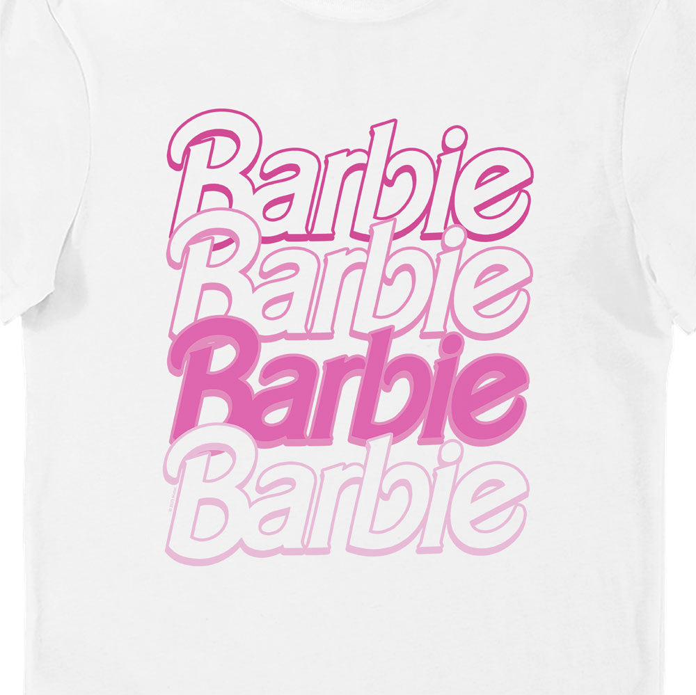 Barbie Logo Adults T-Shirt