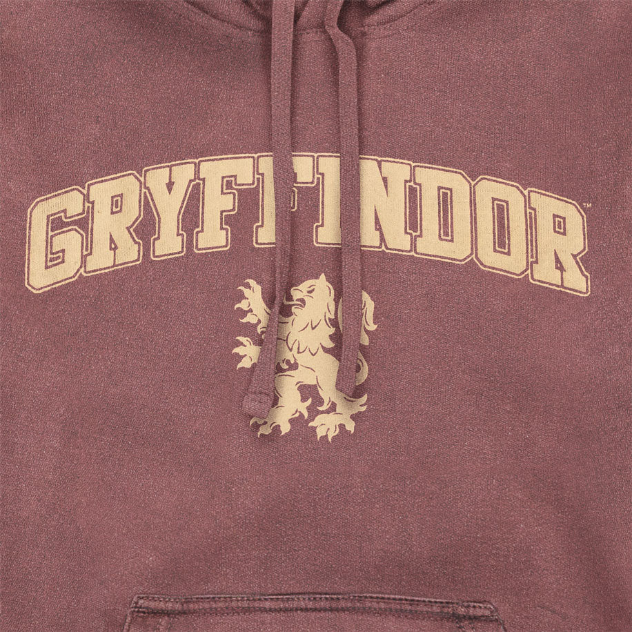 Harry Potter Gryffindor Vintage Style Adults Hoodie