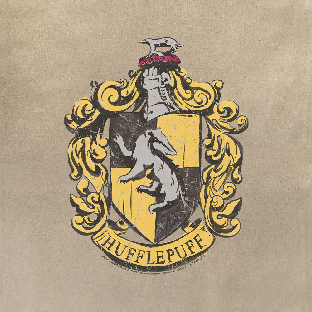 Harry Potter Hogwarts Hufflepuff Crest Tote Bag