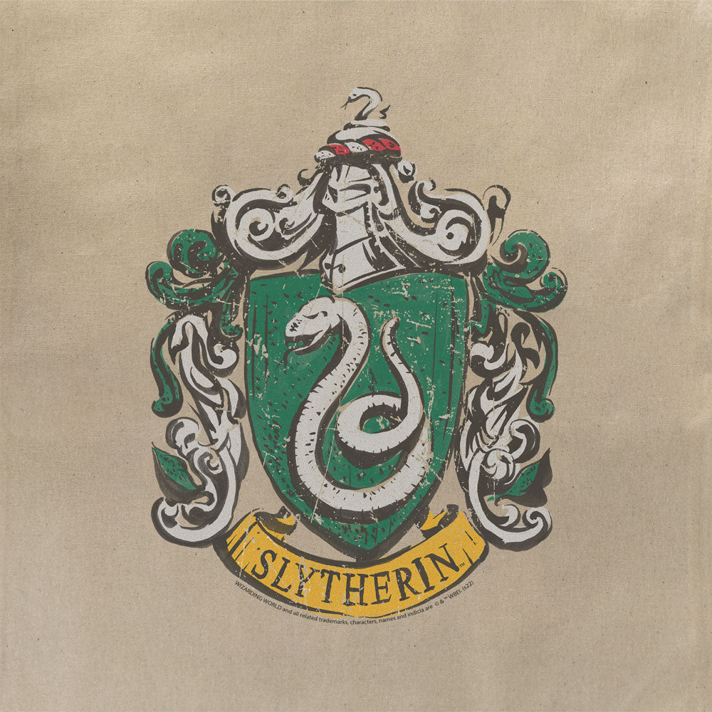 Harry Potter Hogwarts Slytherin Crest Tote Bag