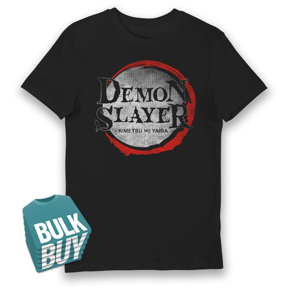 Demon Slayer Logo T-Shirt Bulk Buy