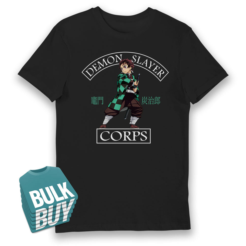 Demon Slayer Tanjiro Kamado T-Shirt Bulk Buy