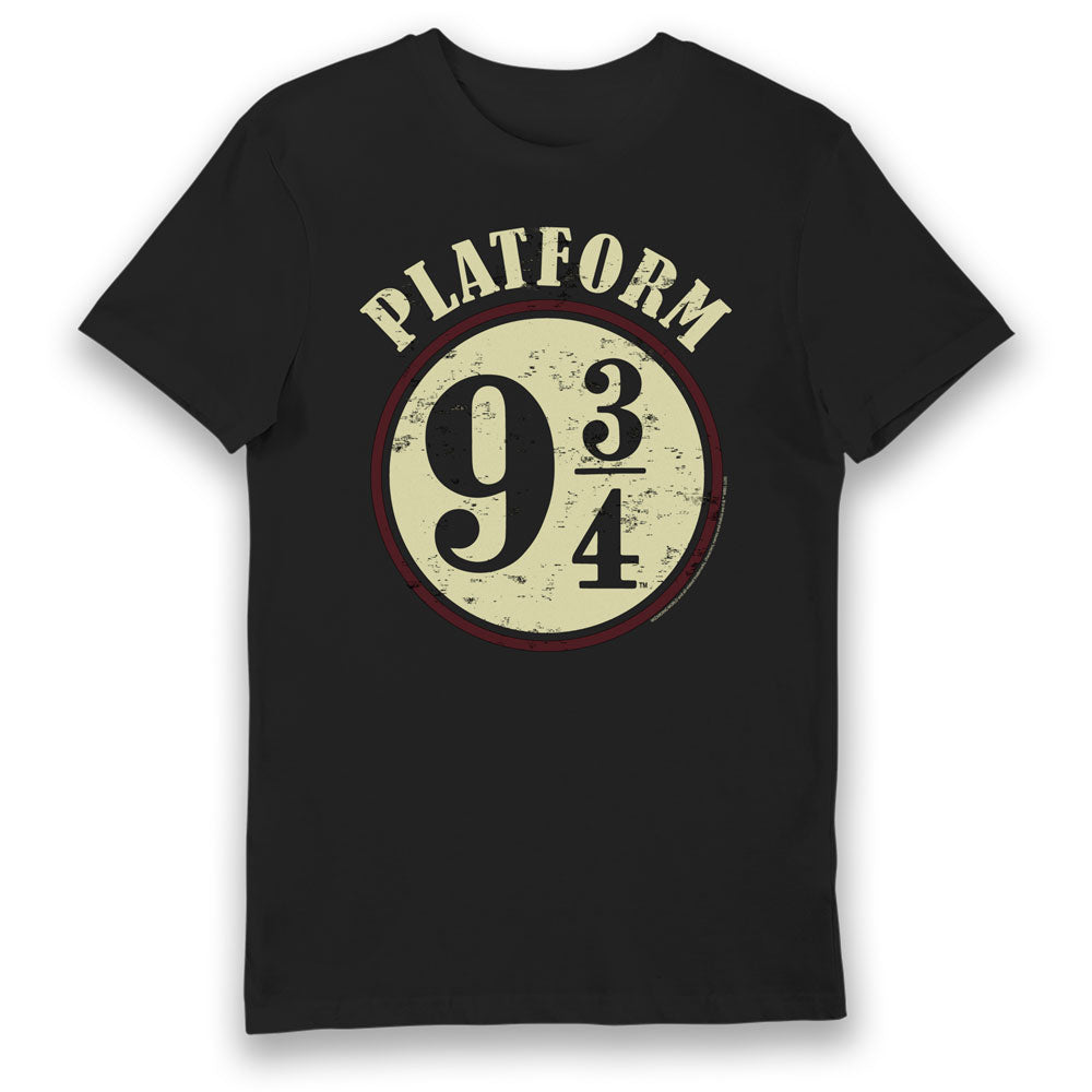 Harry Potter Platform 9 and 3/4 Adults T-Shirt