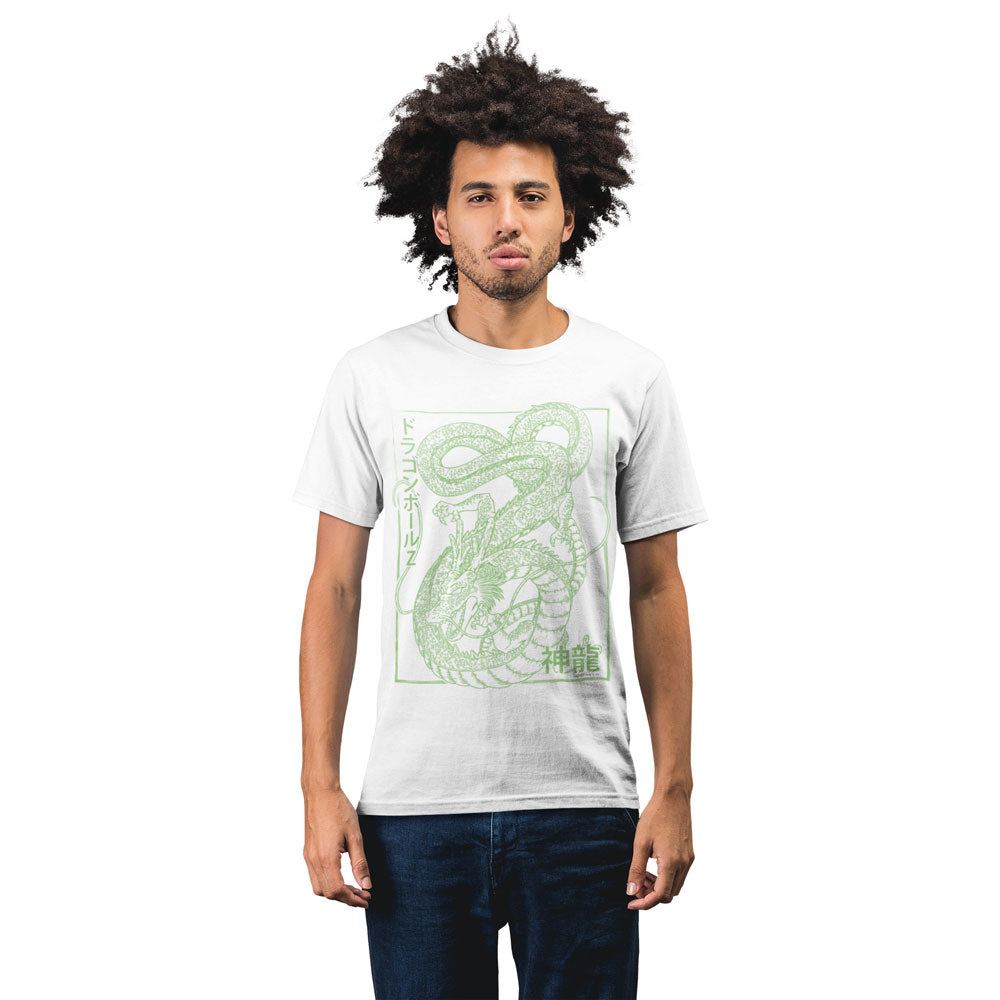 Dragon Ball Z Shenron White Adults T-Shirt