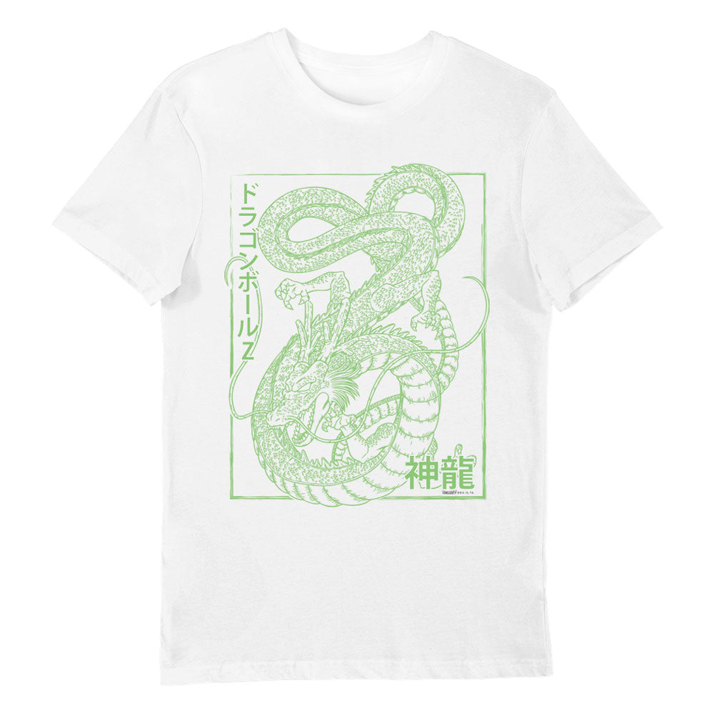 Dragon Ball Z Shenron White Adults T-Shirt