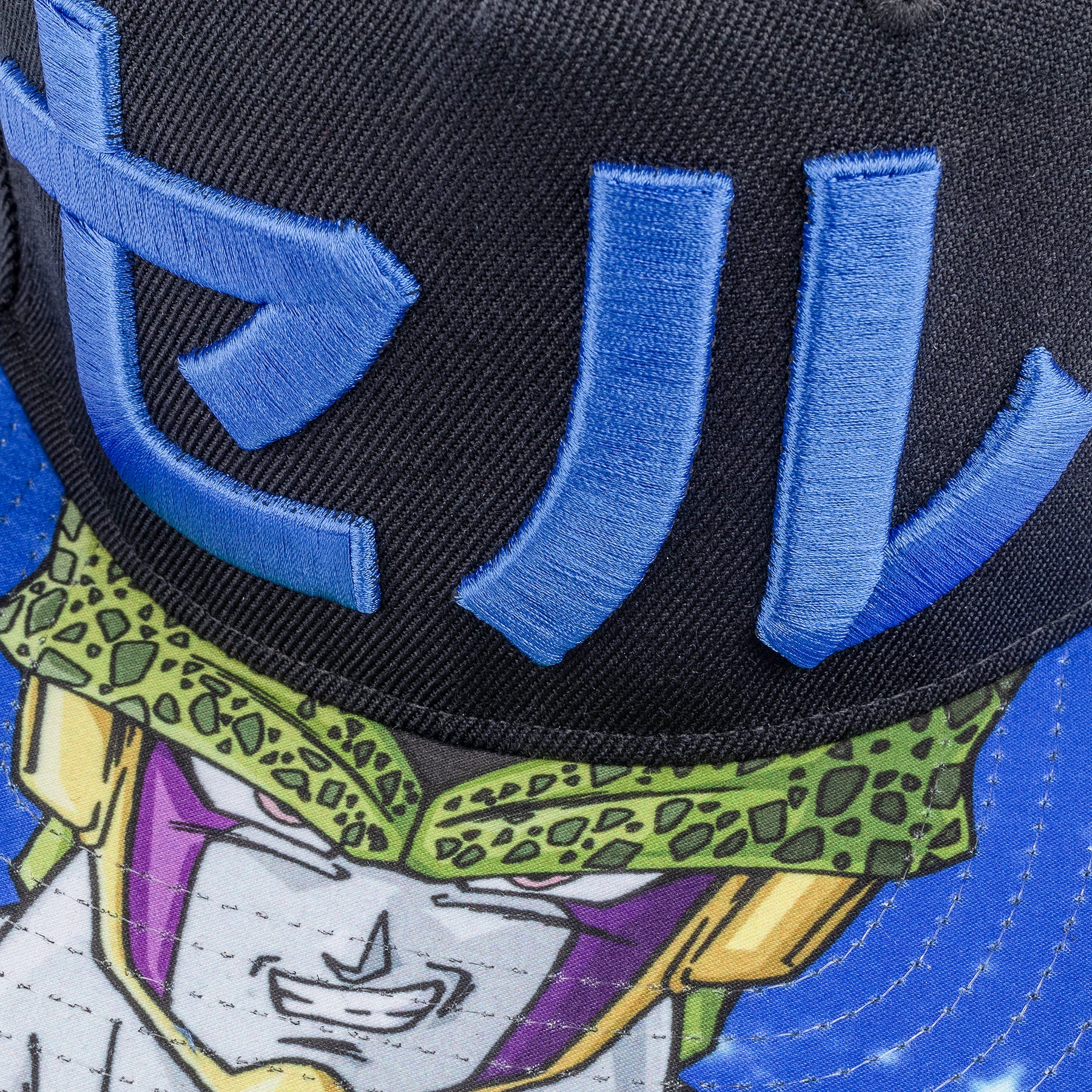 Dragon Ball Z Cell 5 Panel Snapback Cap