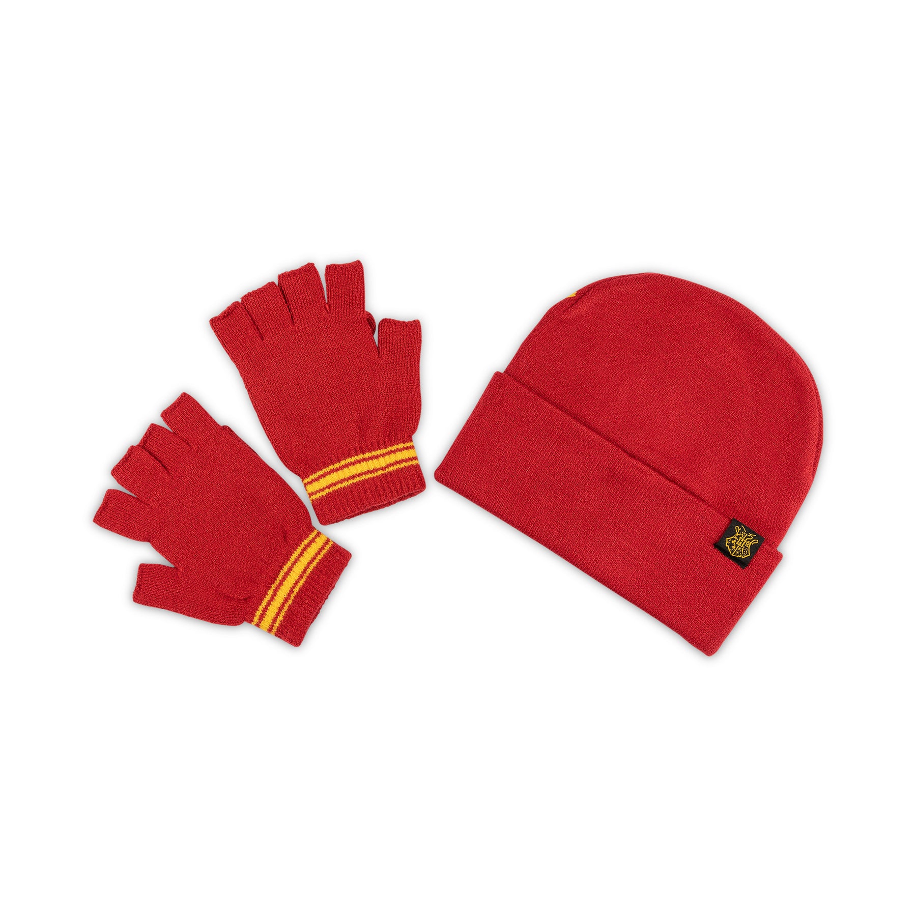 Harry Potter Gryffindor Adults Hat & Glove Mitt Combo Set