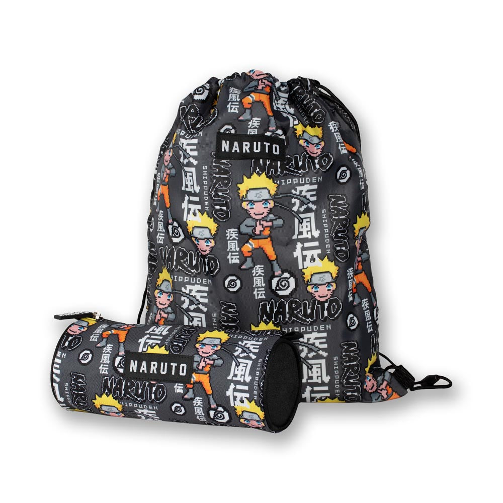 Naruto Premium Pencil Case & Kit Bag Set