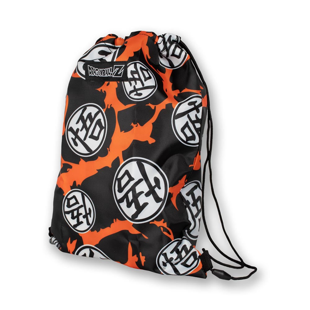 Dragon Ball Z Logo Bolt Premium Pencil Case & Kit Bag Set