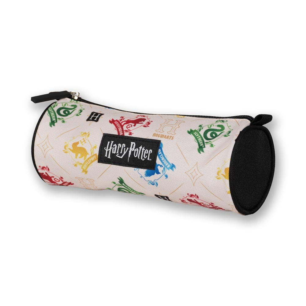 Harry Potter Hogwarts House Crest Premium Pencil Case & Kit Bag Set