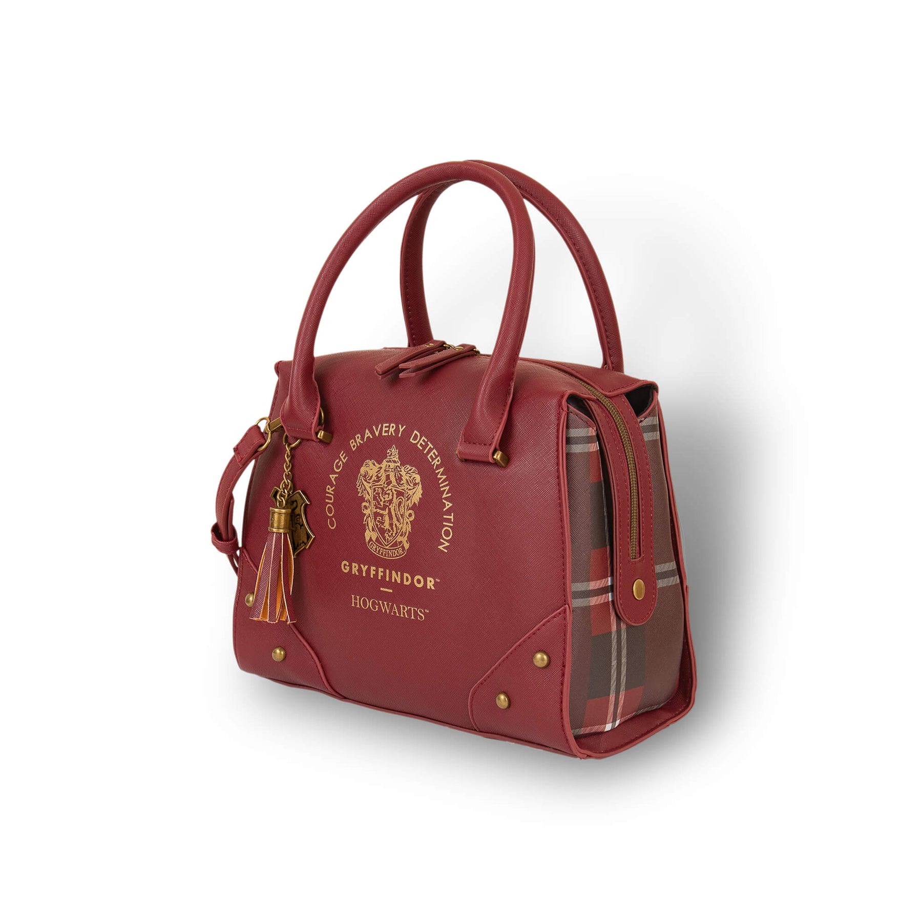 Harry Potter Gryffindor Luxury Plaid Top Handbag