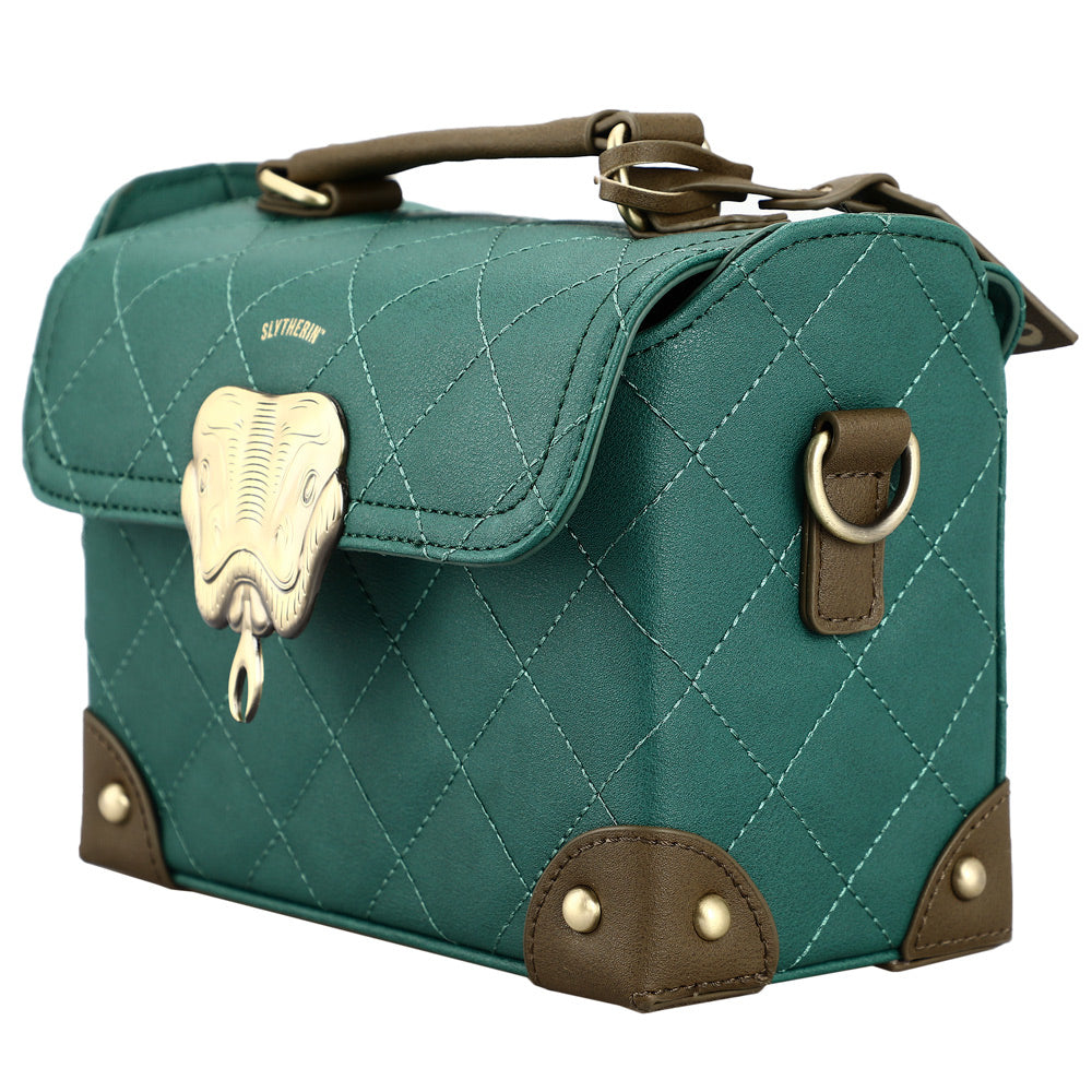 Harry Potter Slytherin Premium House Mini Trunk Cross Body Handbag