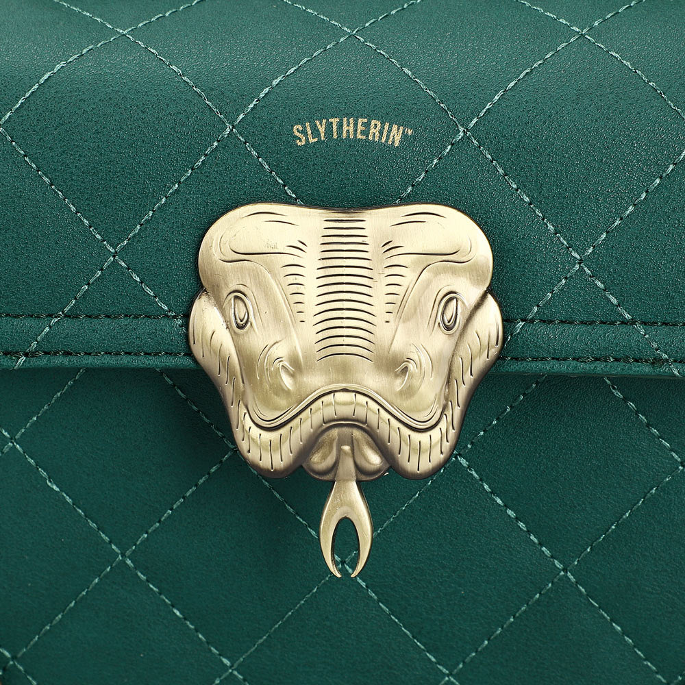 Harry Potter Slytherin Premium House Mini Trunk Cross Body Handbag