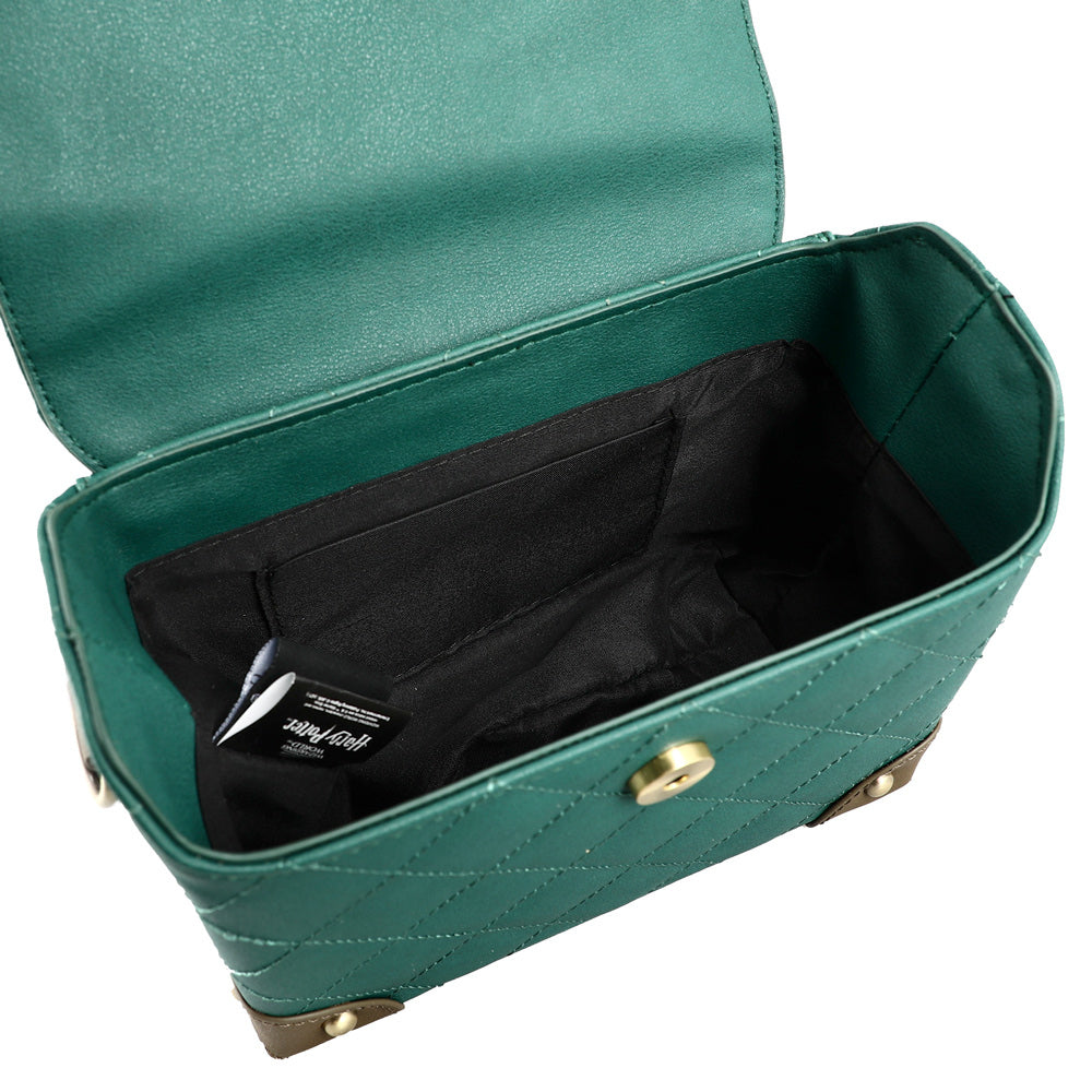 Harry Potter Slytherin Premium House Mini Trunk Cross Body Handbag