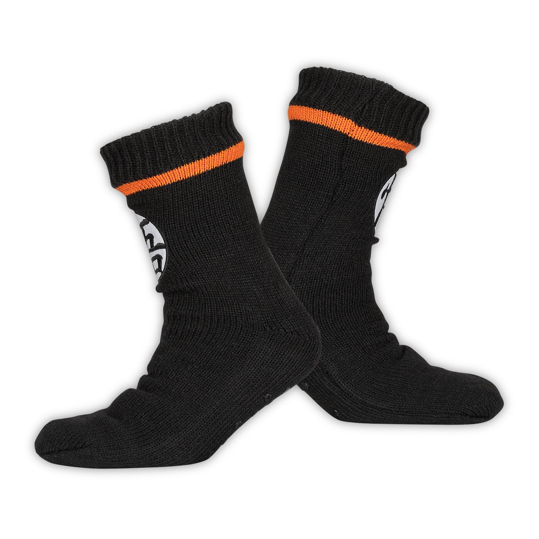 Dragon Ball Z Goku Kanji Adults Slipper Socks