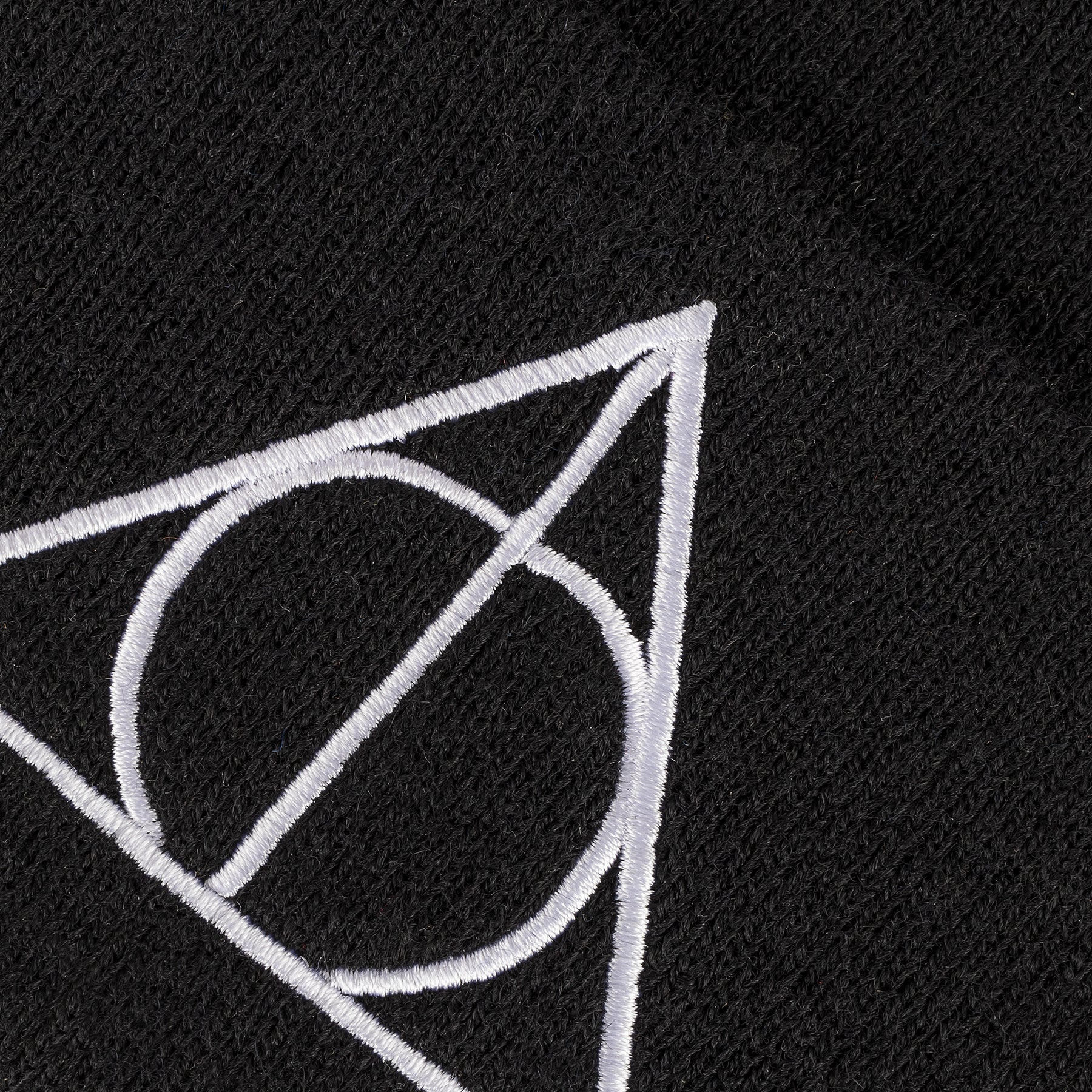 Harry Potter Deathly Hallows Adults Embroidered Beanie