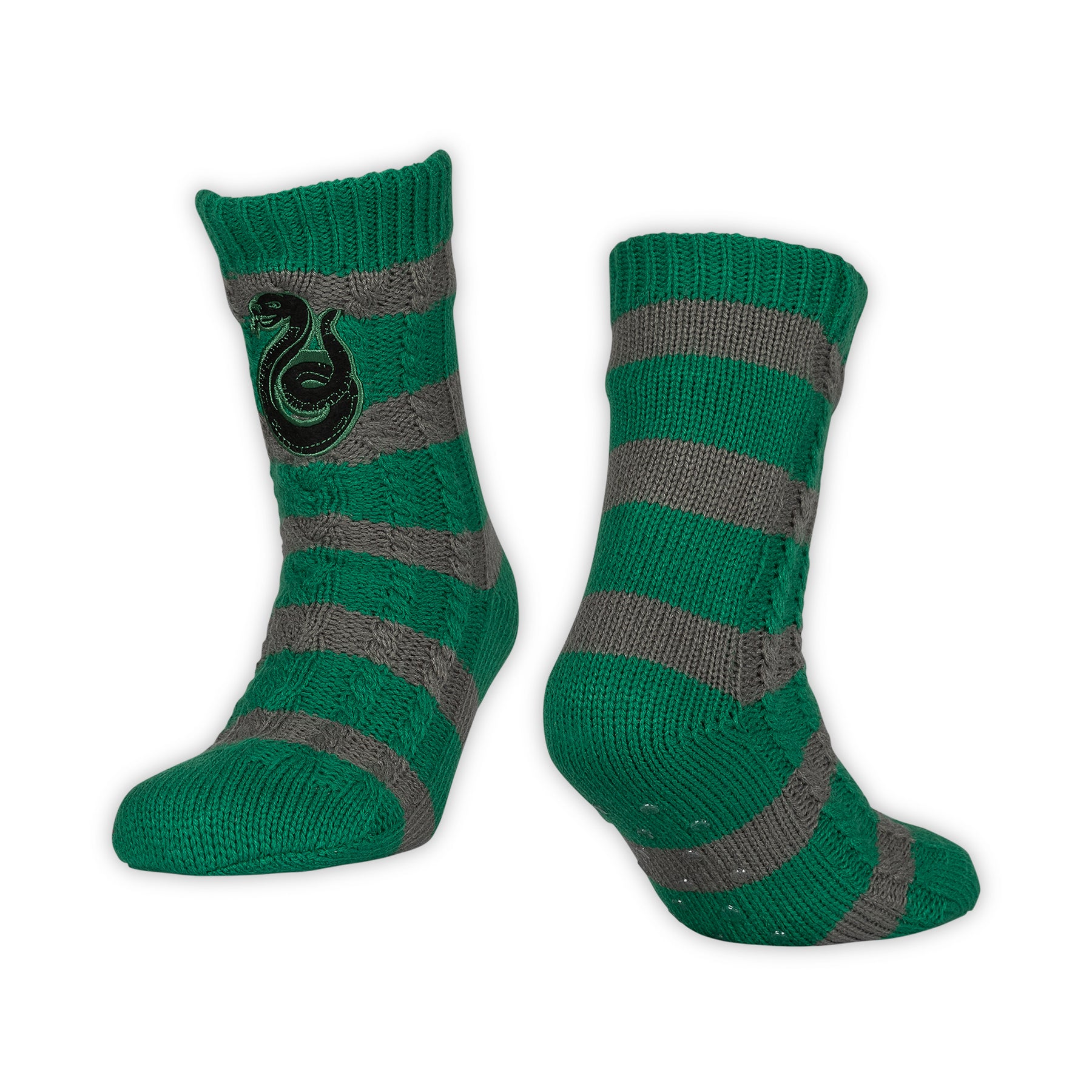 Harry Potter Slytherin Hogwarts House Adults Slipper Socks