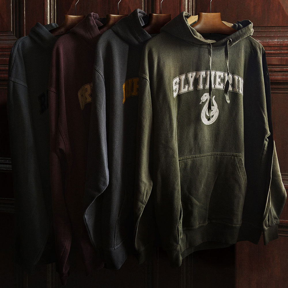 Harry Potter Slytherin Vintage Style Adults Hoodie