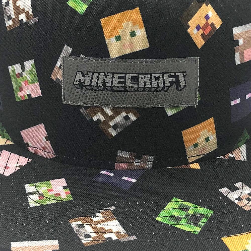 Minecraft AOP Character Youth Cap