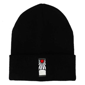 Demon Slayer Tanjiro Hanafuda Embroidered Cuff Beanie