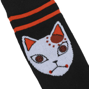 Demon Slayer Patterns 5 Pair Crew Socks