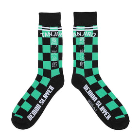 Demon Slayer Patterns 5 Pair Crew Socks