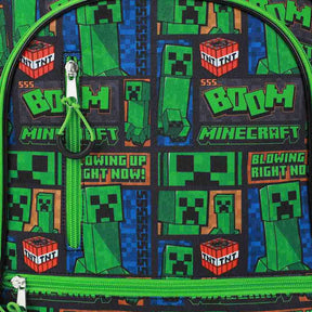 Minecraft Creeper Youth 5 pc Adaptive Backpack Set