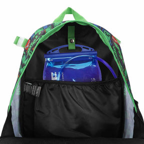 Minecraft Creeper Youth 5 pc Adaptive Backpack Set