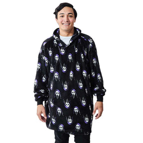 Ghost Face Hoodie Blanket