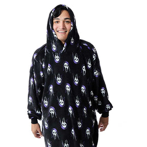 Ghost Face Hoodie Blanket