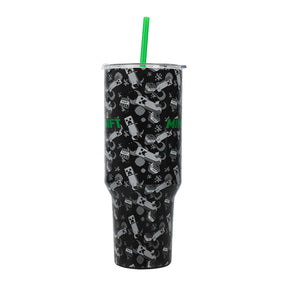 Minecraft Logo 40 oz. Stainless Steel Tumbler